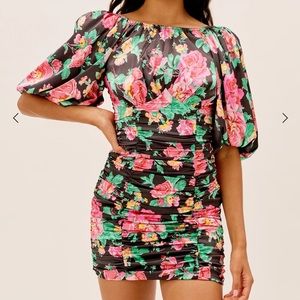 NWT Love & Lemons Jolie Mini Dress Size M